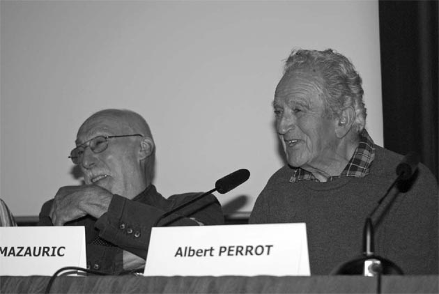 Claude Mazauric et Albert Perrot
